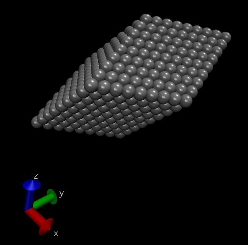 Ag bulk lattice chunk